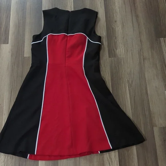 Liz Claiborne Black and Red Dress - Picture 3 of 3